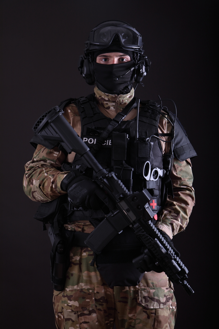 Zásahová jednotka - multicam